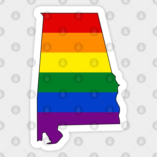 Alabama Pride! Sticker by somekindofguru